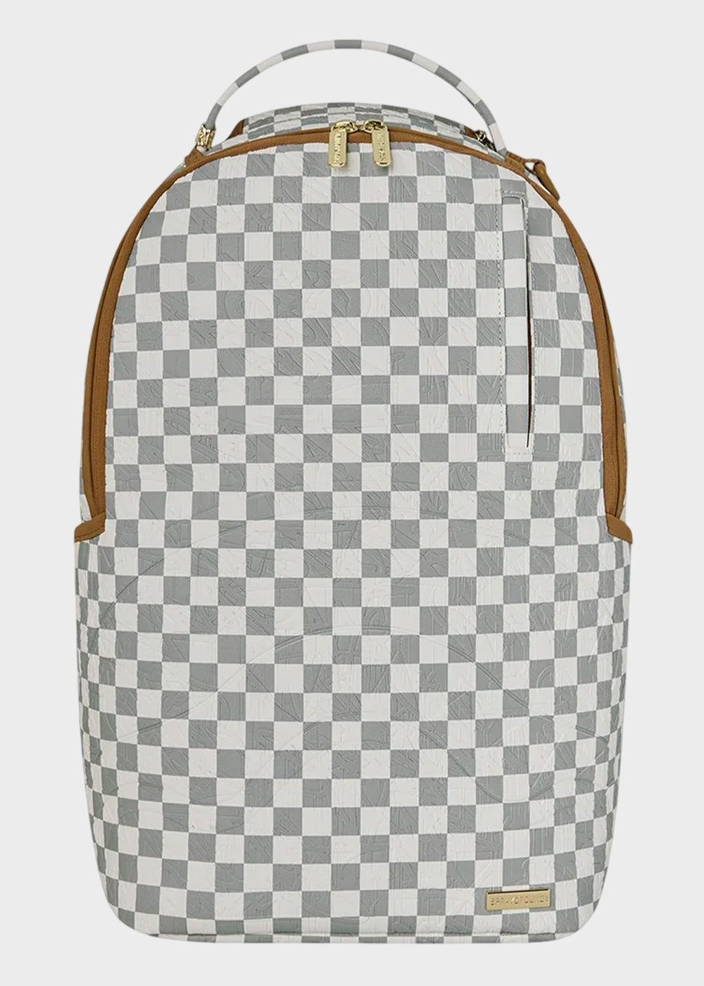 Zaino Graff Embossed Cream Check con stampe in rilievo