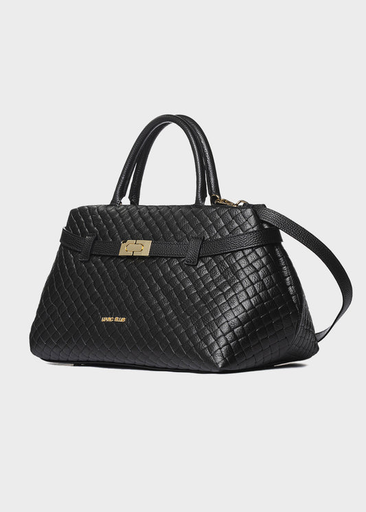 Borsa a mano in pelle con tracolla Lara Plot