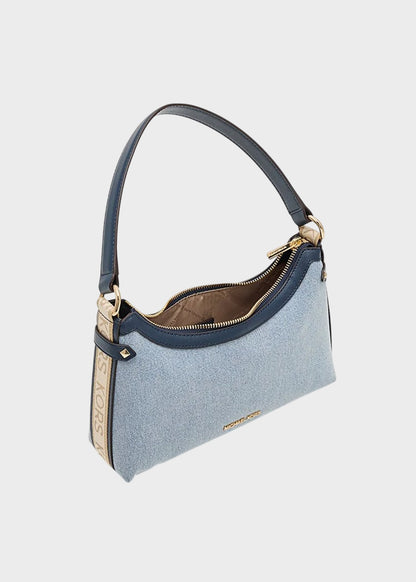 Borsa a spalla Maeve in denim