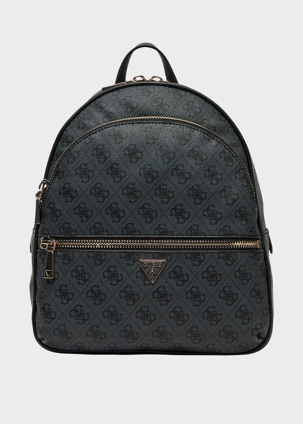 Zaino Manhattan II con tasche frontali e logo all over