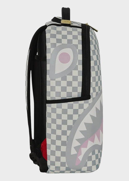 Zaino Cream Check Side Drip