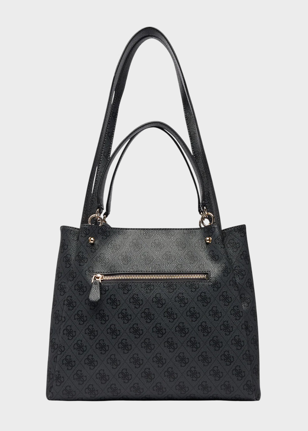 Borsa a tracolla Lorella Logo con manico e charm-4