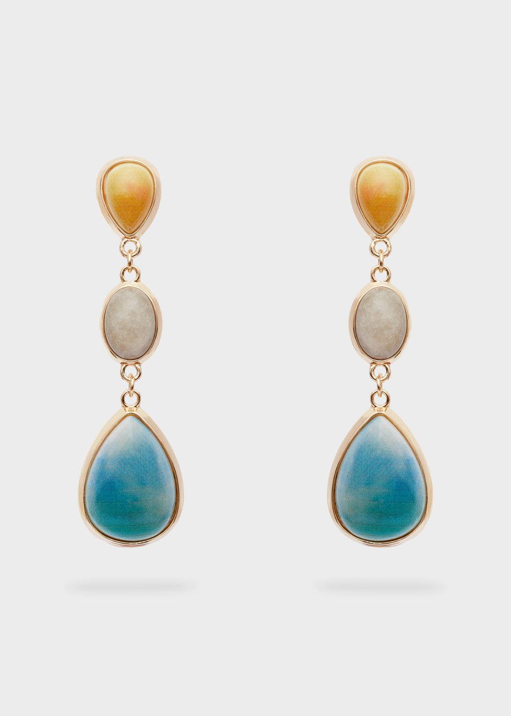 STONES DANGLING EARRINGS