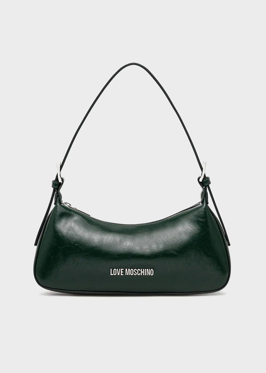 Shoulder bag with front logo