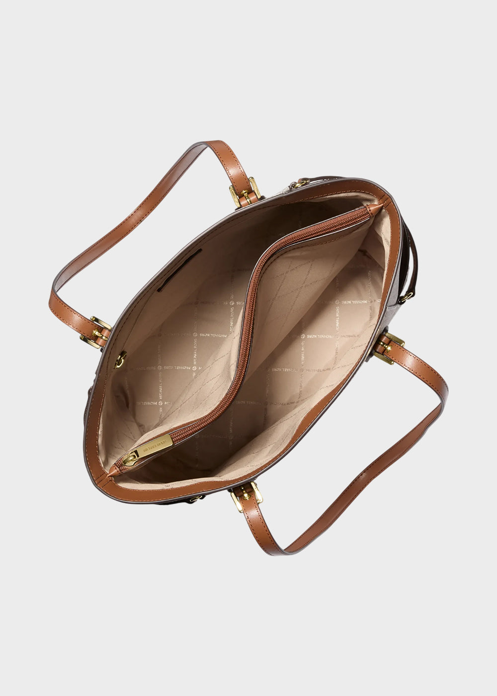 Borsa tote Voyager grande con logo all over