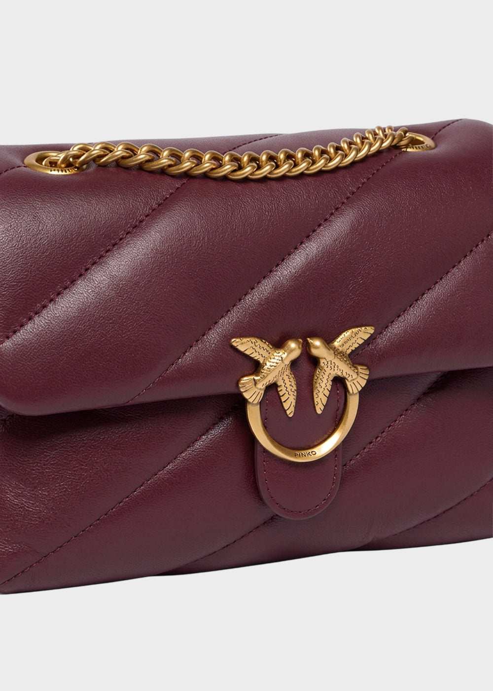 Borsa a tracolla media Love Bag Puff Maxi Quilt New Buckle-4