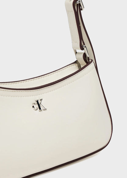 Small shoulder bag with logo