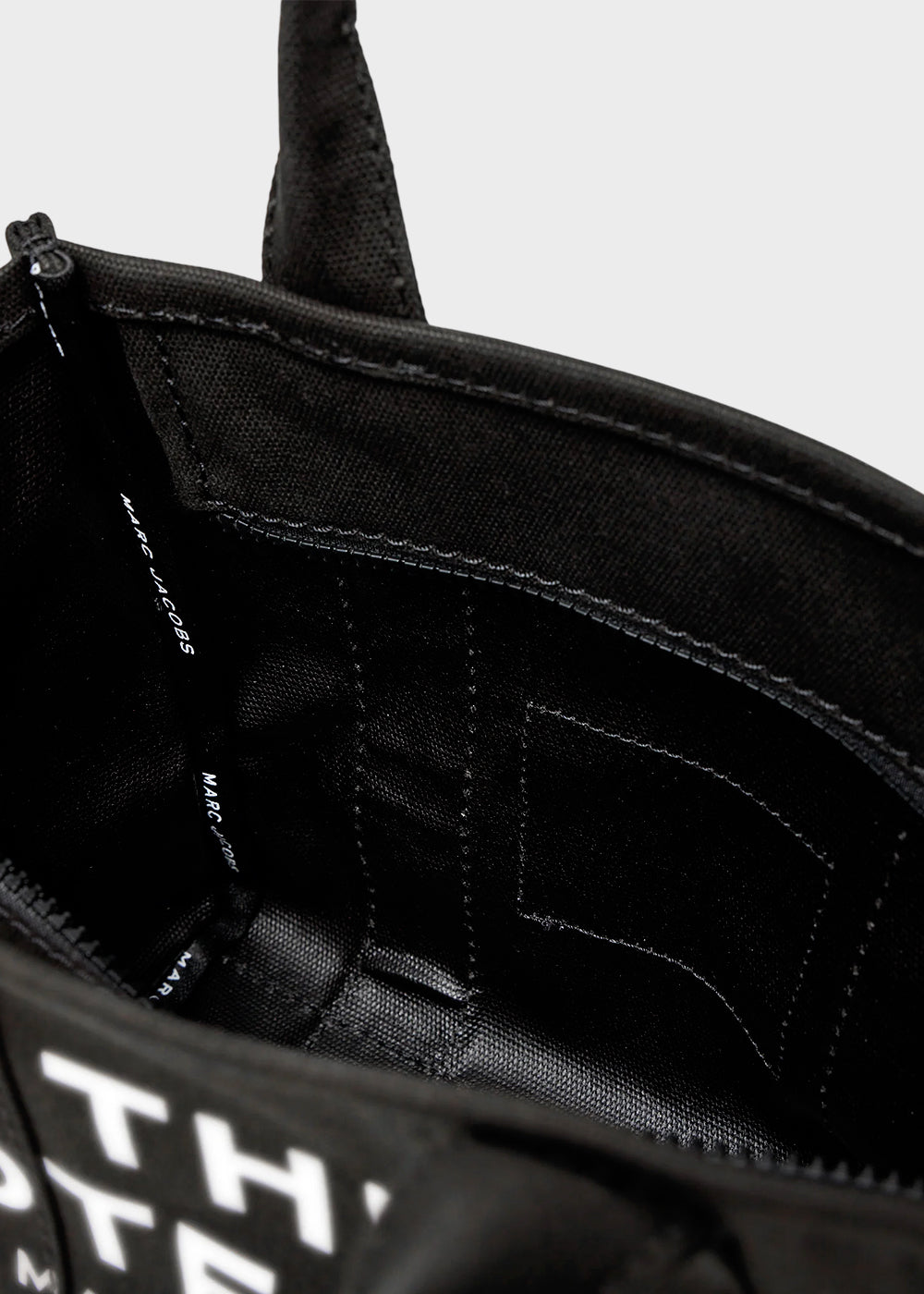 Borsa a mano "The Tote Bag" piccola con tracolla, in tessuto-5