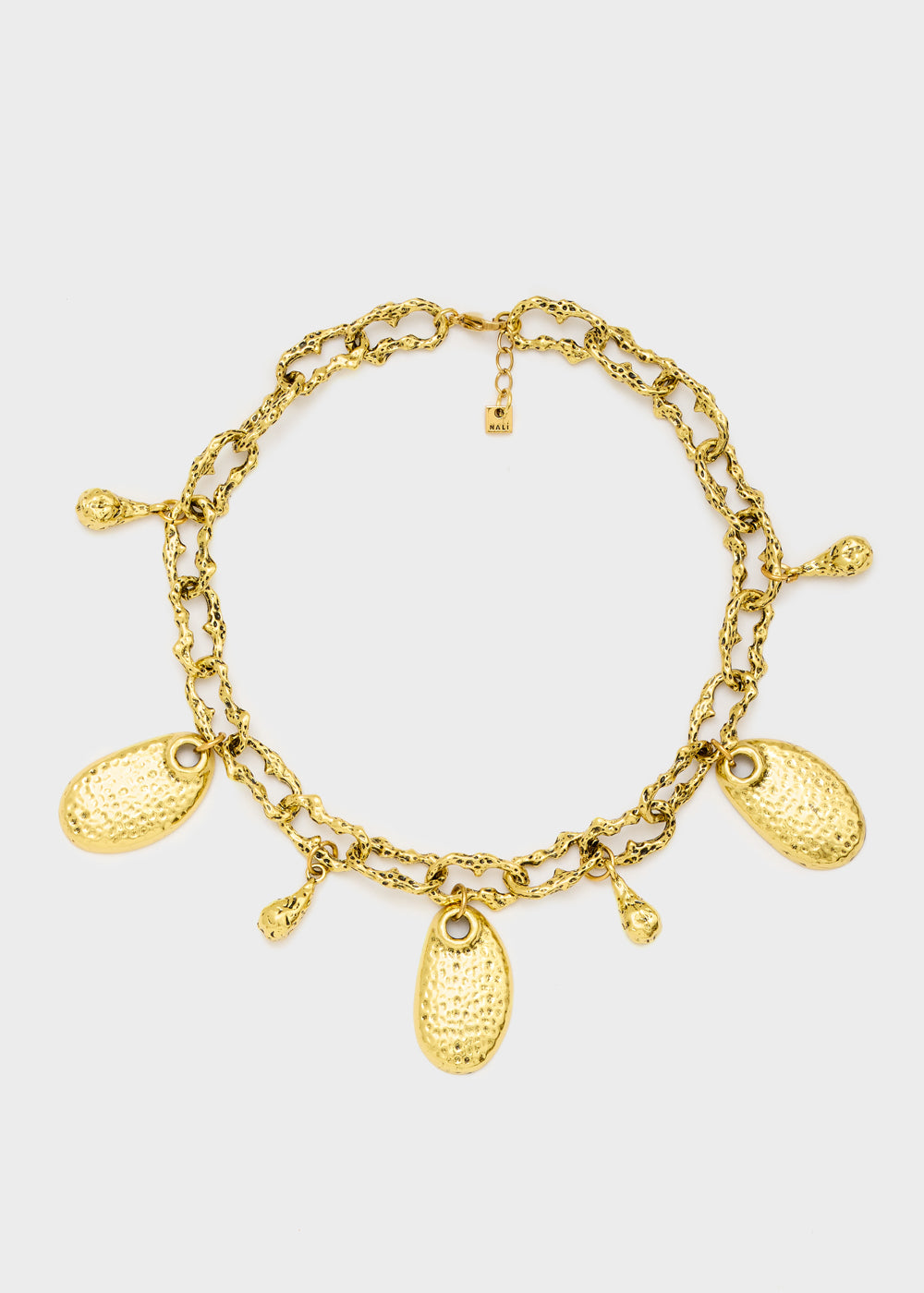 Collana Boho con pendenti oro