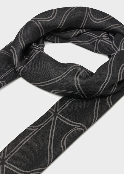 Foulard da uomo con logo