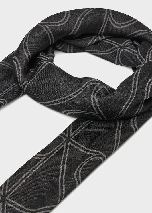 Foulard da uomo con logo