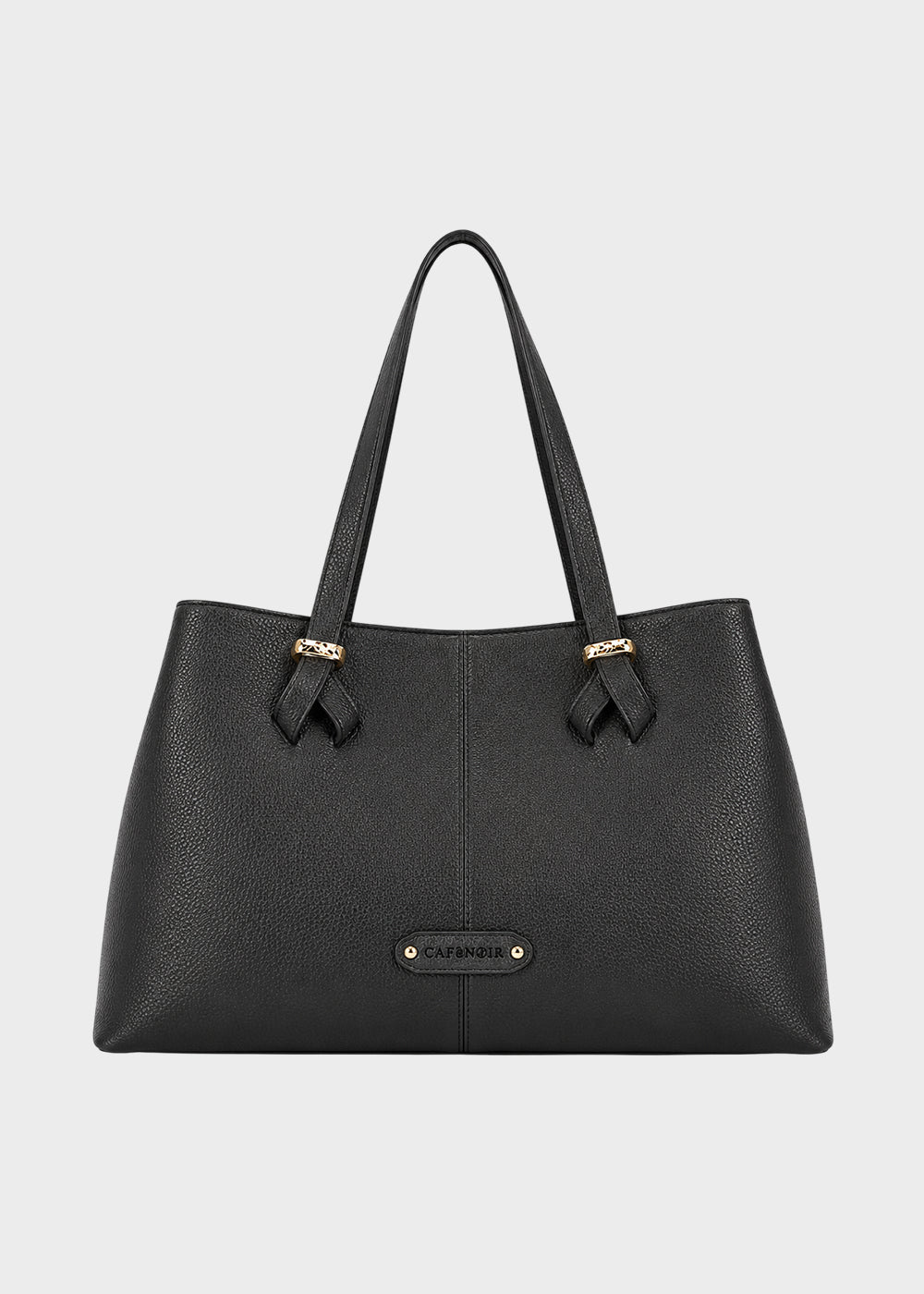 Borsa da spalla con logo frontale