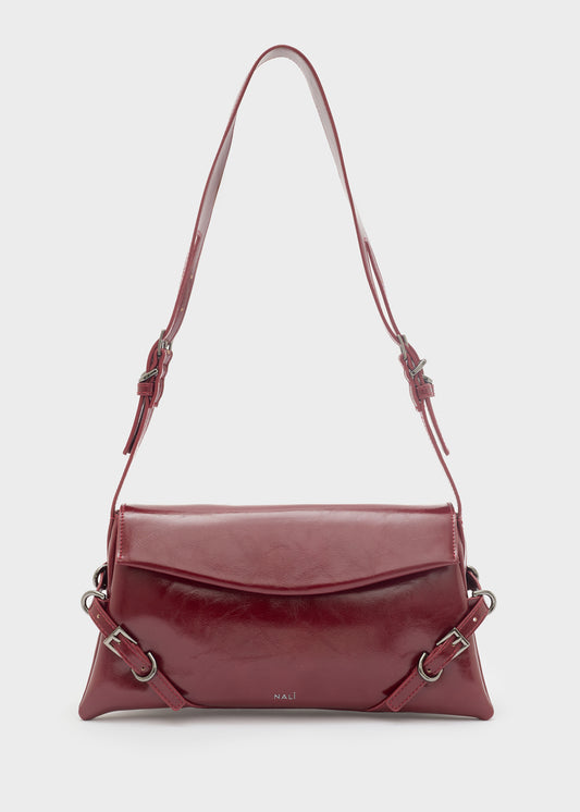 Borsa da spalla Sabrina bordeaux