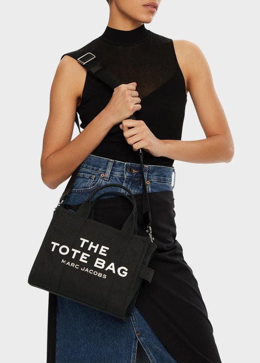 Borsetta a mano "The Tote Bag" piccola con tracolla, in tessuto