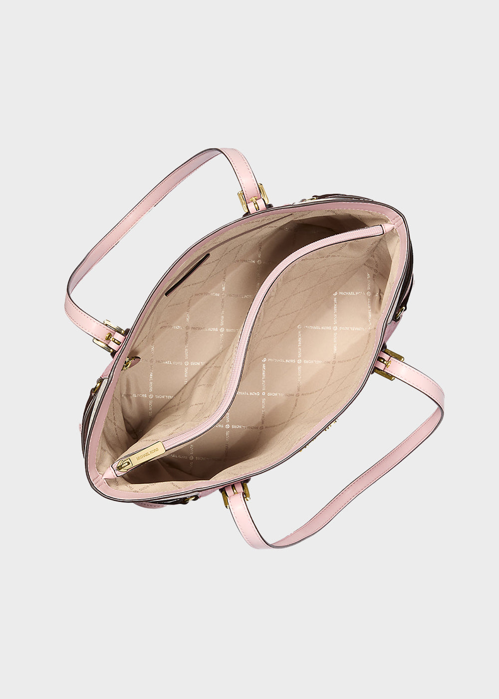 Borsa tote Voyager grande con stampa logo color block