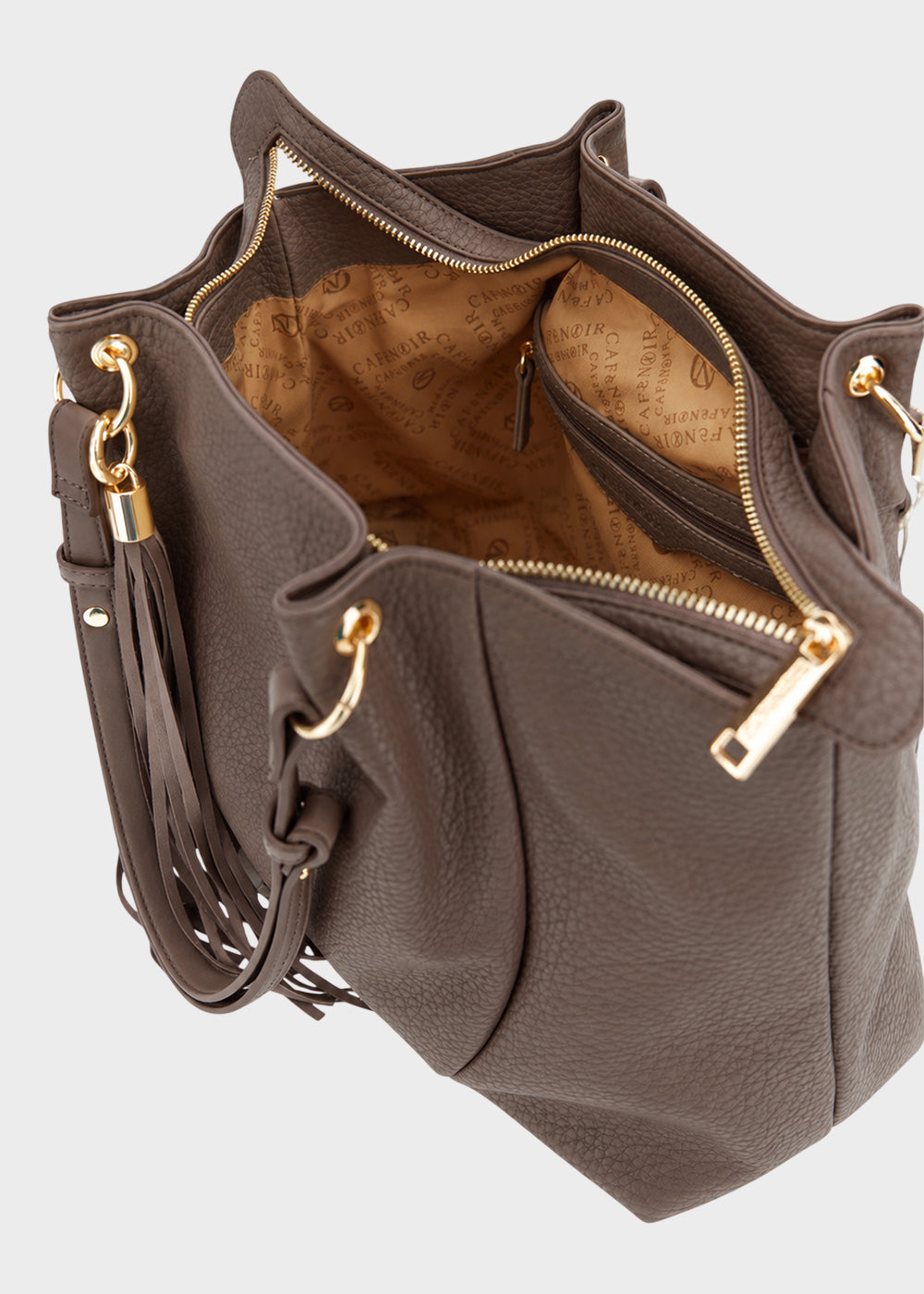 Borsa da spalla morbida con pieghe-3