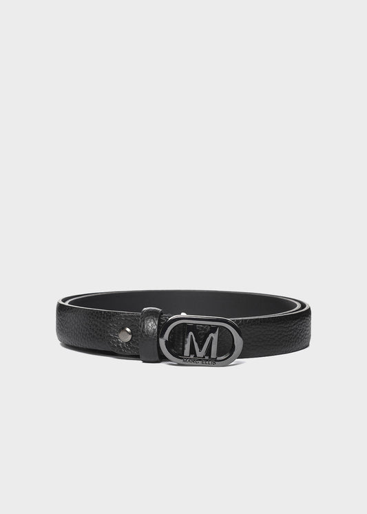 Cintura con fibbia logata (2,5 cm)