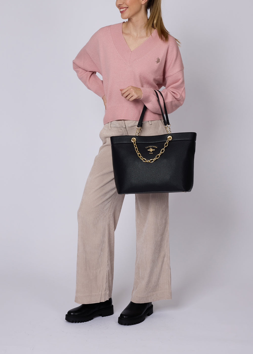 Stanford Shopping Bag with Chain