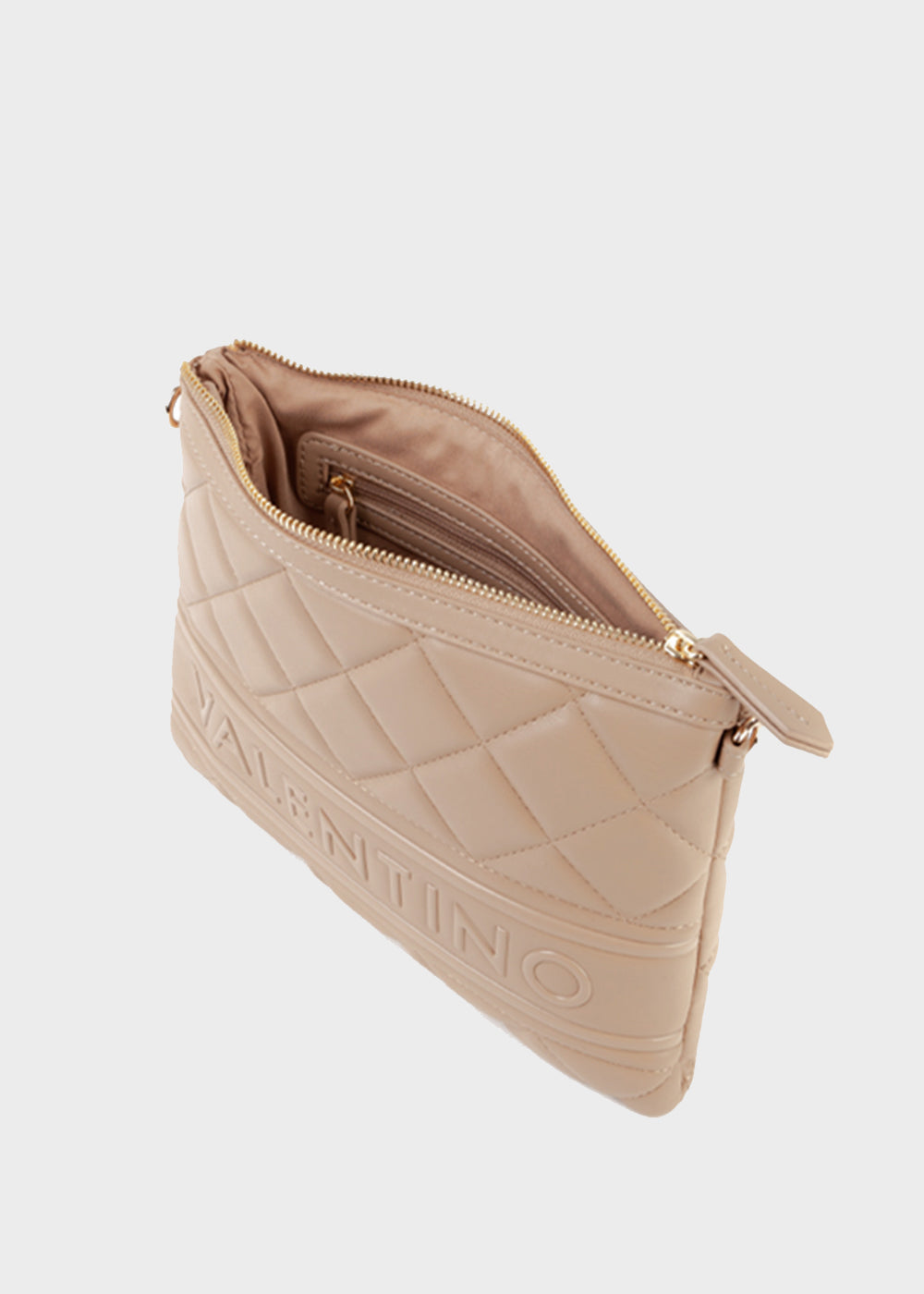 Pochette con tracolla e logo frontale Ada