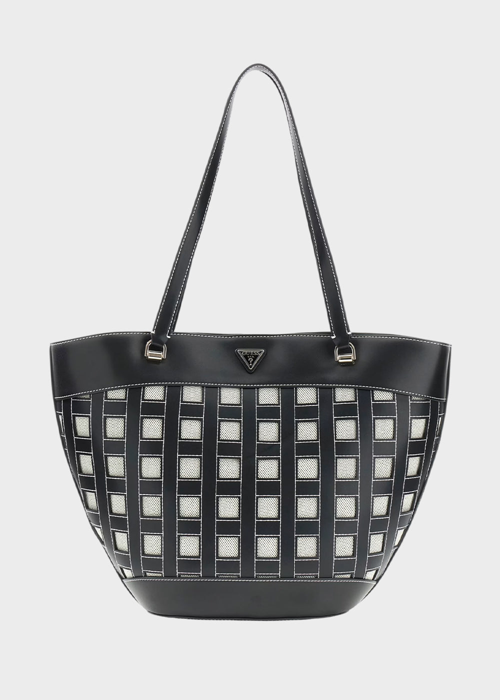Borsa a spalla Frankie con trama