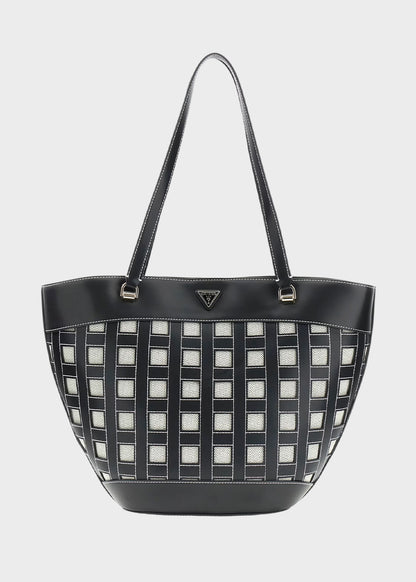 Borsa a spalla Frankie con trama