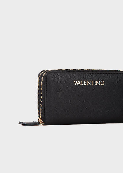 Portafogli con doppia zip Divina