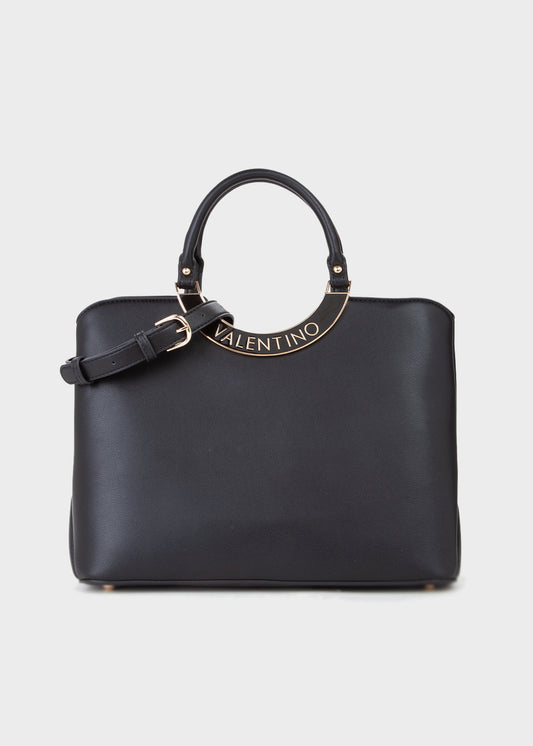 Borsa a mano con tracolla Wendy con dettagli metallici