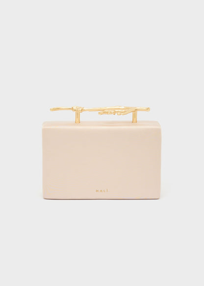 Clutch Nora con chiusura Ramo e tracolla a catena