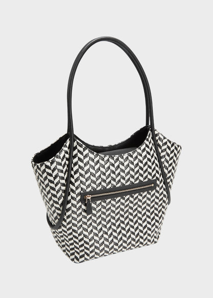 Borsa a spalla Tessi con pochette interna