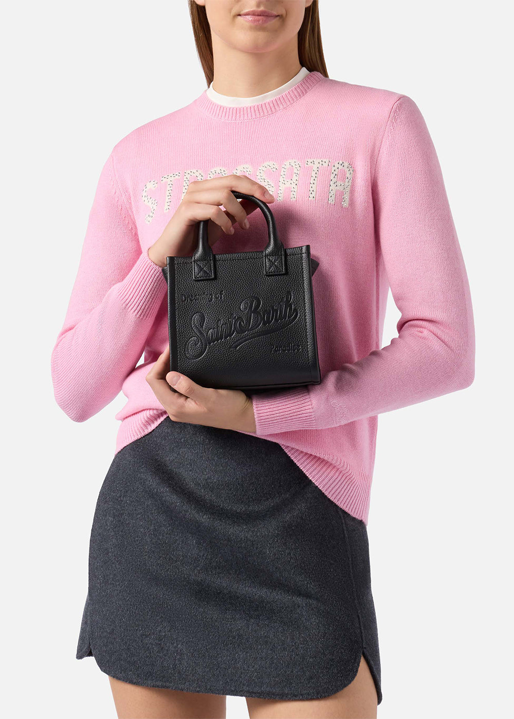 Mini Leather Vanity Bag