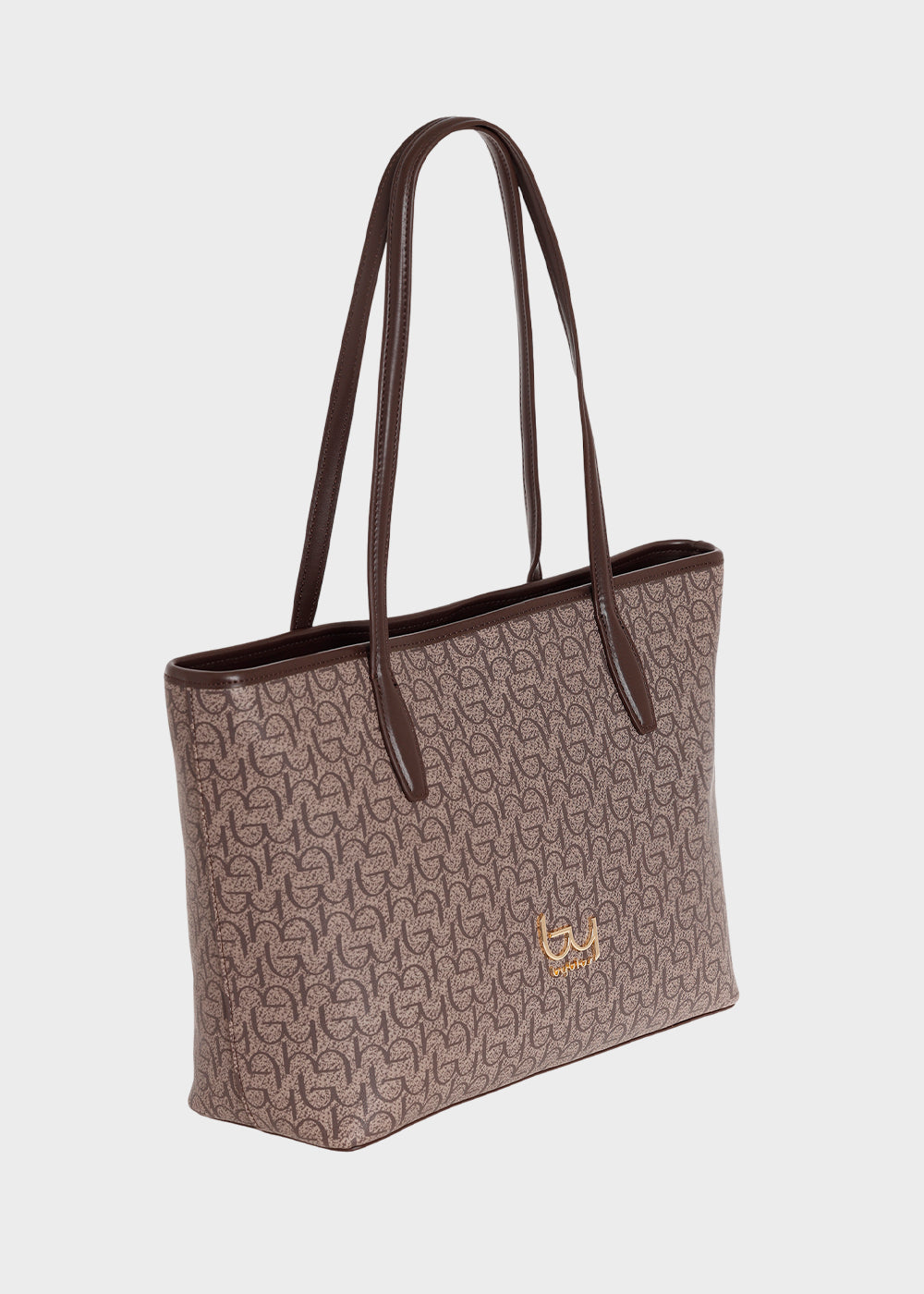 Borsa shopping Notredame con logo all over-2