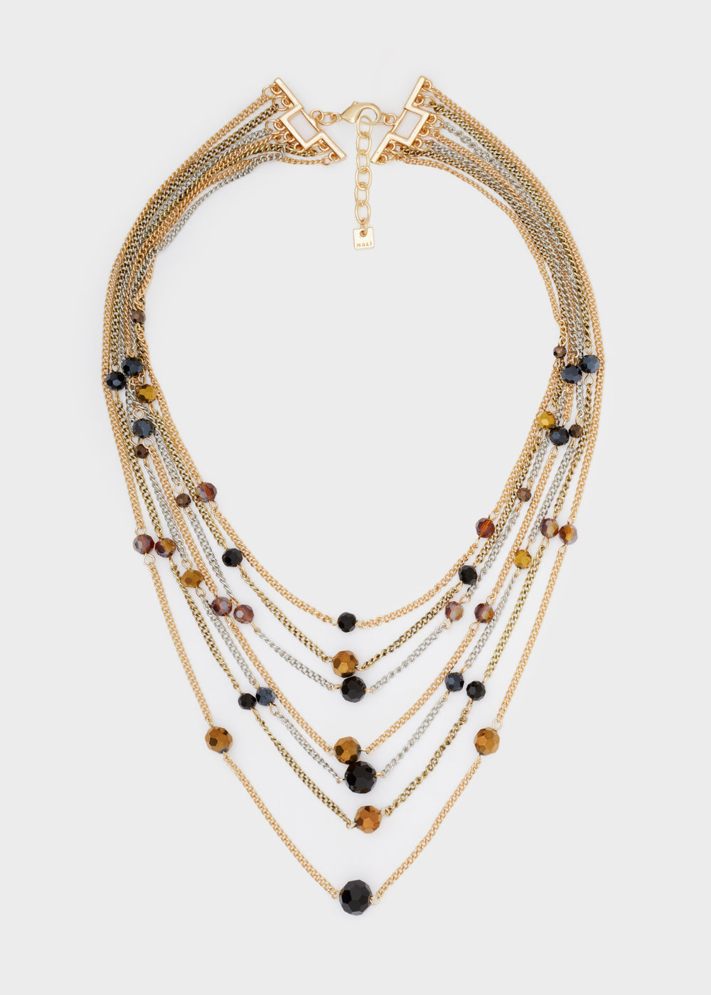 MULTI-STRAIN BEAD NECKLACE