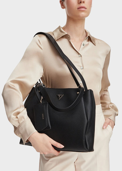 Borsa a tracolla Lorella con manico e charm
