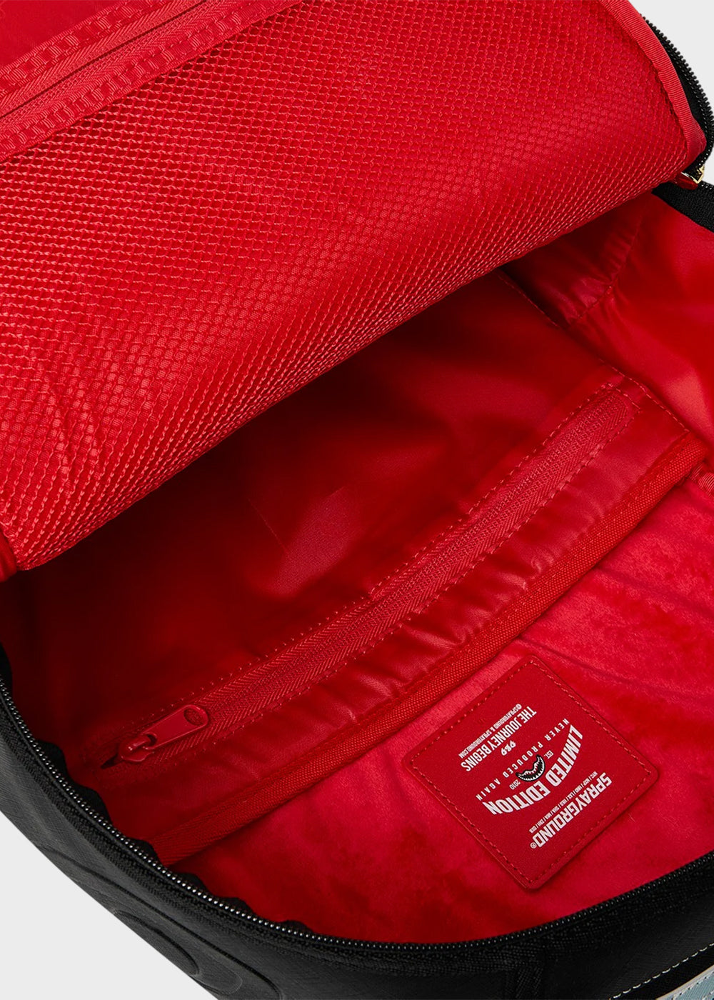 Zaino Cream Check Side Drip