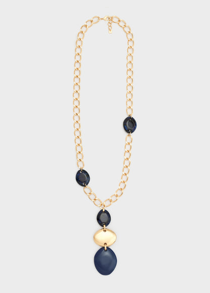 Collana Glaze pendente in resina