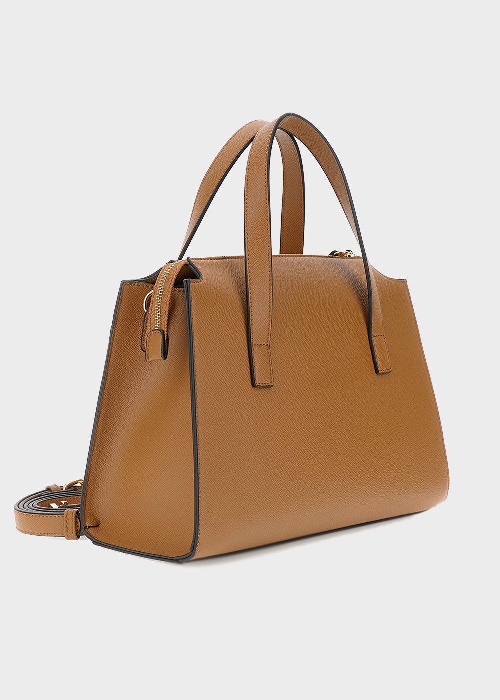 Shoulder bag with multicolored charms