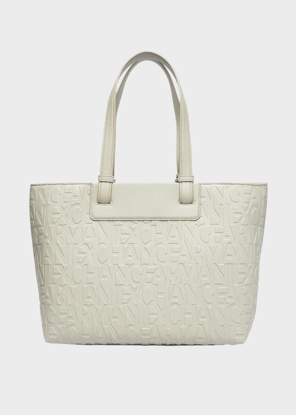 Borsa shopping Liz Pebble M con logo all over-4