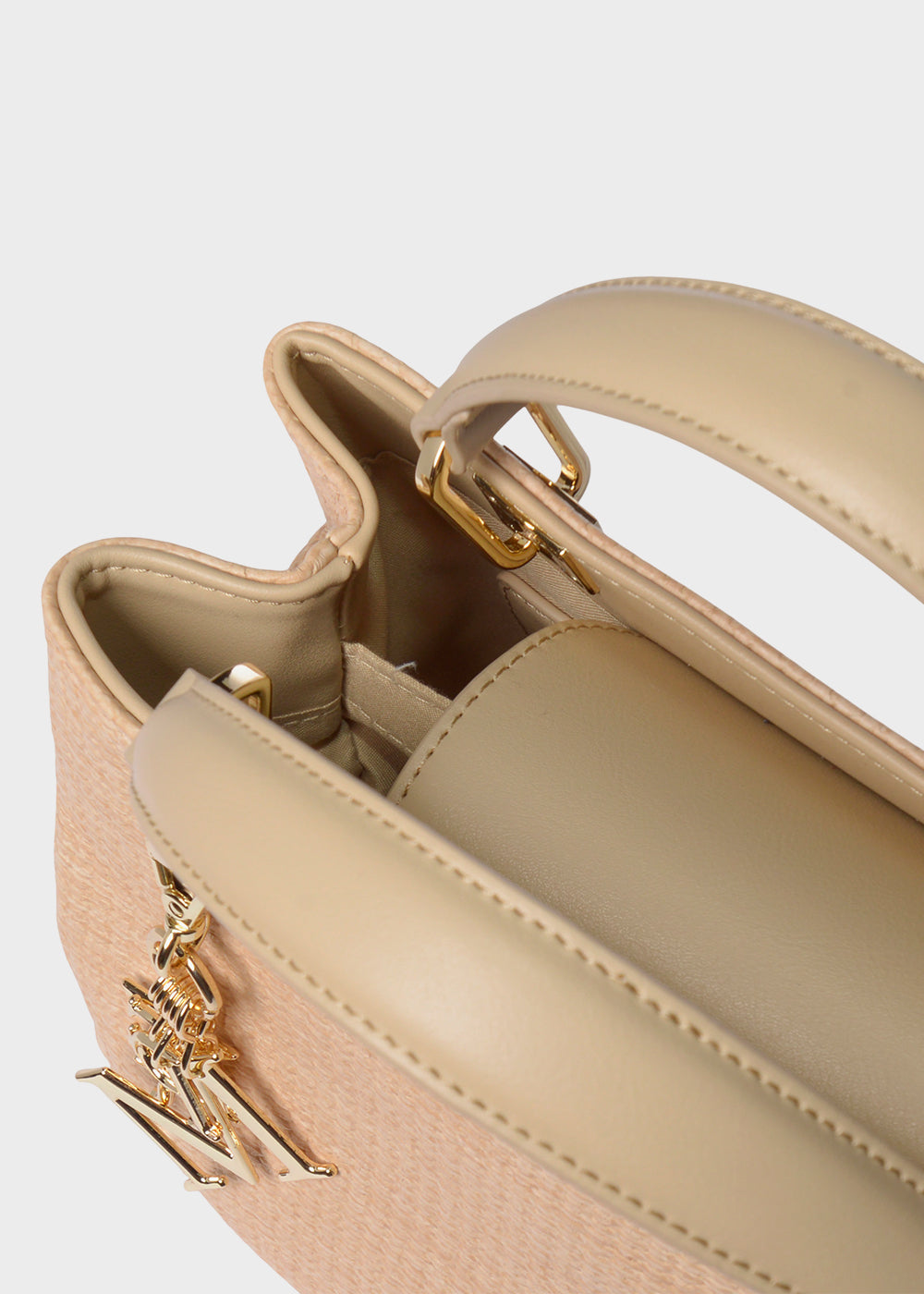 Borsa a mano con tracolla Krissy M Straw