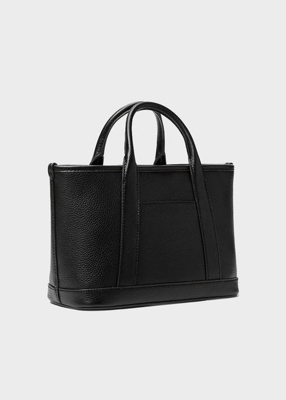 Luisa small hammered leather handbag