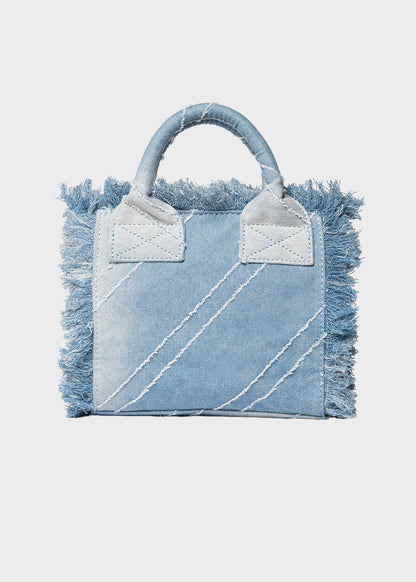 Borsa da Mare piccola Buby S.Miquel S in denim con tracolla