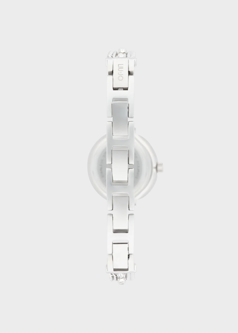 Orologio con cinturino multifilo 27MM Silver Dial con pietre colorate