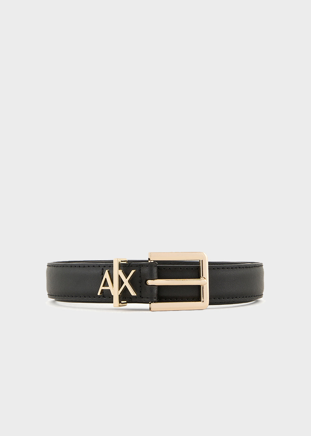 Cintura in pelle con Ardiglione AX (2,4 cm)