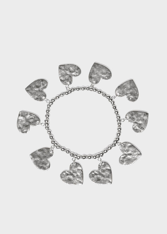 Bracciale Elastico Cuori Battuti