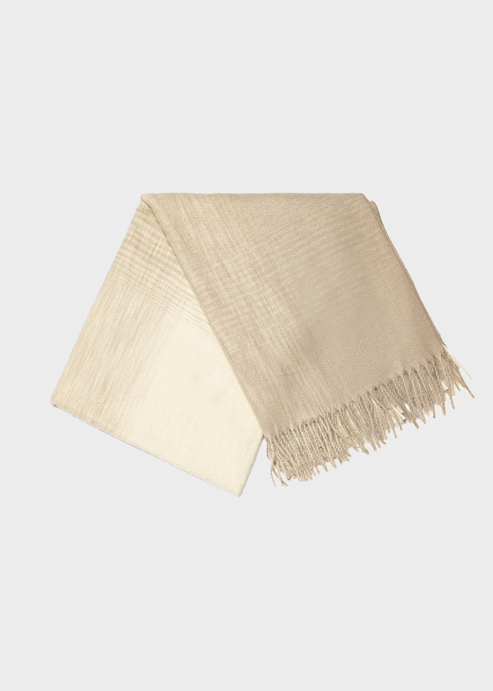 Poncho con frange