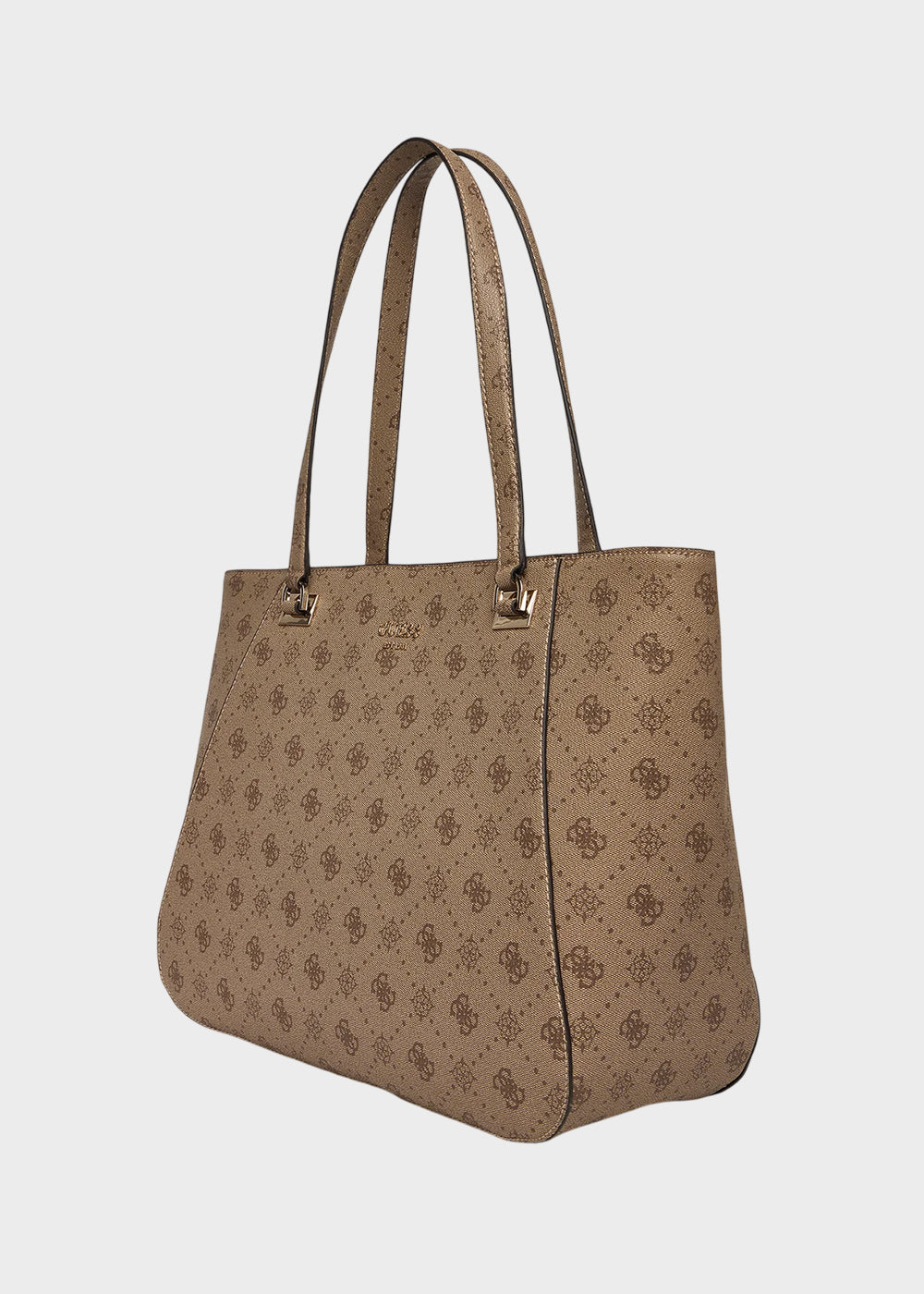 Borsa a spalla grande Calebra con logo all over