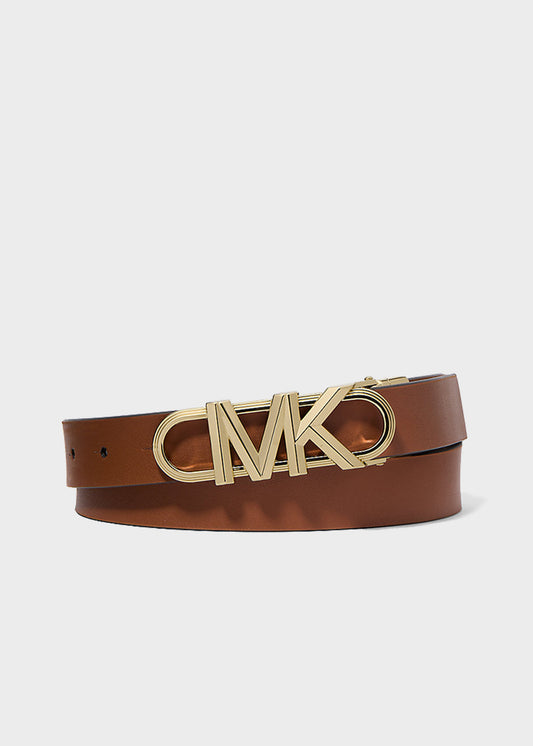Reversible belt with logo (2.5 cm)