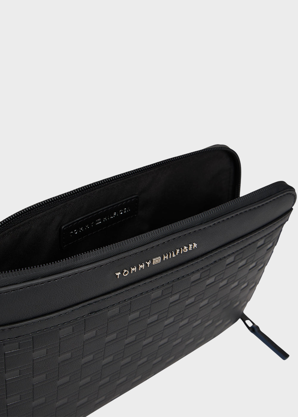 Pochette sottile TH Modern con manico da polso