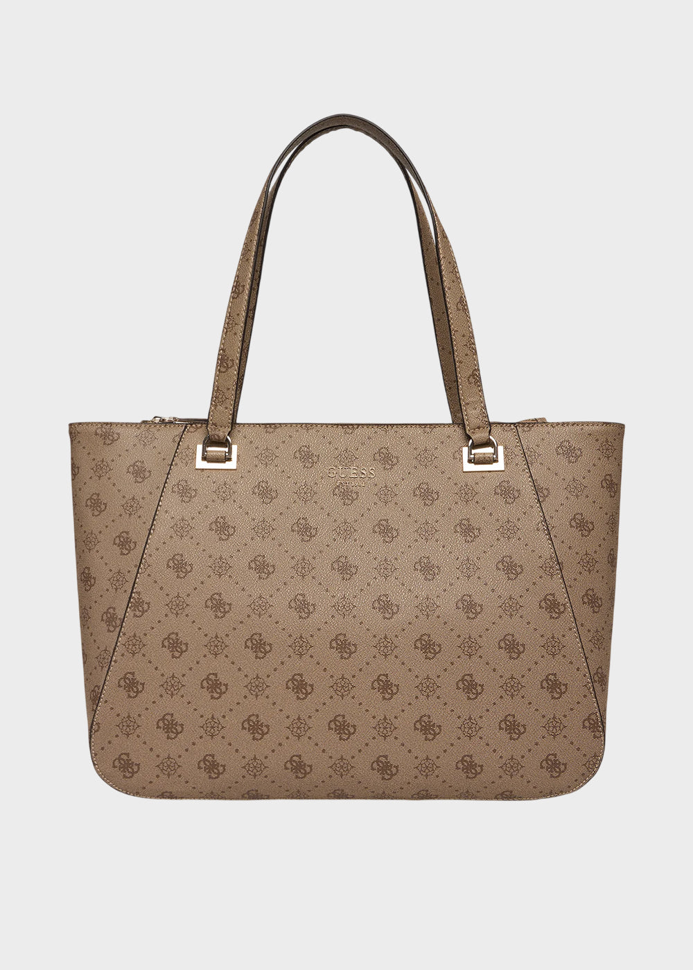 Borsa a spalla grande Calebra con logo all over