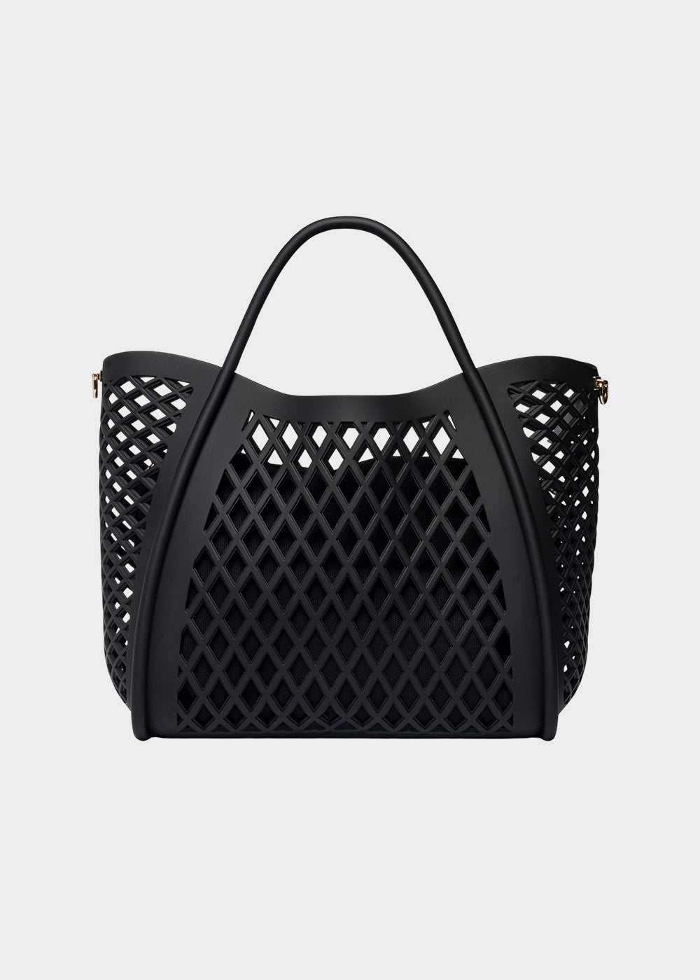 Borsa da Mare con tracolla Flat Basket S, con pochette interna
