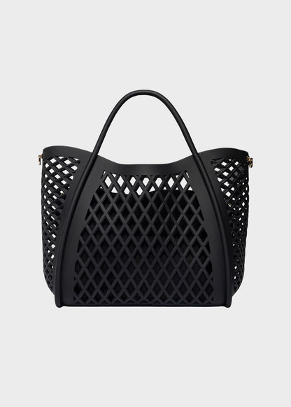 Borsa da Mare con tracolla Flat Basket S, con pochette interna